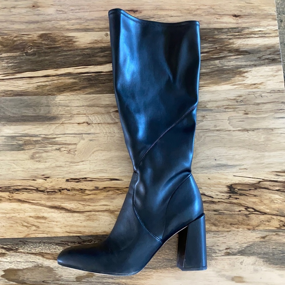 Black Knee-High Franco Sarto Boots